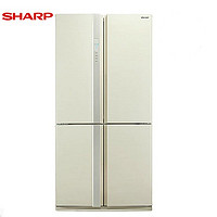 SHARP 夏普 SJ-FB79V-BE 605L 对开门冰箱