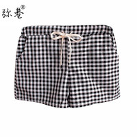 弥巷 15DK 女士格子短裤