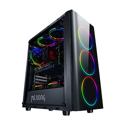 MLOONG 名龙堂 台式主机（i5-10400F、8GB、250GB SSD、RTX2060）