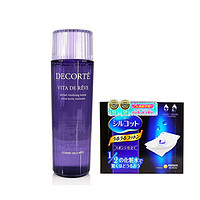 COSME DECORTE 黛珂紫苏水 300ml + 尤妮佳化妆棉