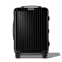 RIMOWA 日默瓦 Essential Cabin S 20寸/34L 时尚拉杆箱/旅行箱/行李箱/登机箱  20寸（34L） 832.52.62.4（亮黑色）