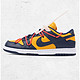 限42.5码：Nike 耐克 Dunk Low LTHR OW联名 CT0856-700 黑曜石板鞋