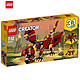 LEGO 乐高 Creator创意百变系列 神秘怪兽 31073 7-12岁 塑料玩具 200块以上