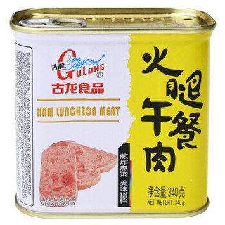 GULONG 古龍 古龙食品 火腿午餐肉340g