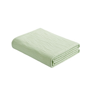 DAPU 大朴 针织提花薄被 绿色 150cm×200cm