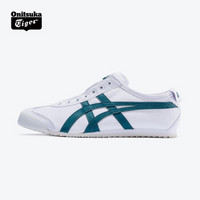 Onitsuka Tiger鬼塚虎休闲鞋懒人鞋帆布鞋男女MEXICO66 SLIP-ON 白色/军绿 40