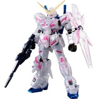 BANDAI 万代食玩 独角兽高达  GUNDAM 珍珠白电镀特别版 （天猫限定 ）