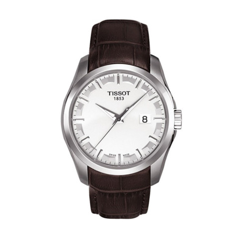 tissot 天梭 couturier库图系列 t035 .410.16.031.00 石英男表 *2件