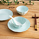 京东PLUS会员：應州東進 中式青瓷陶瓷碗盘碟套装  青瓷 8件套装