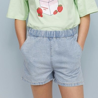 H&M 0771576 宝可梦系列 女士休闲牛仔短裤