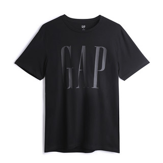 GAP 盖璞 499950 男士圆领LOGO短袖