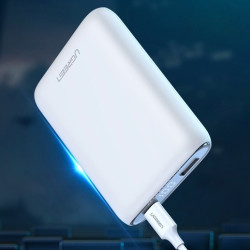 UGREEN 绿联 PB137 移动电源 10000mAh 皓雪白