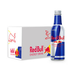 Red Bull 红牛 维生素功能饮料 含气强化型 330ml×24罐 整箱装 *3件
