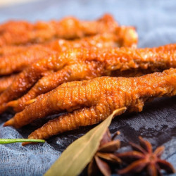 宏达五香虎皮鸡爪120g