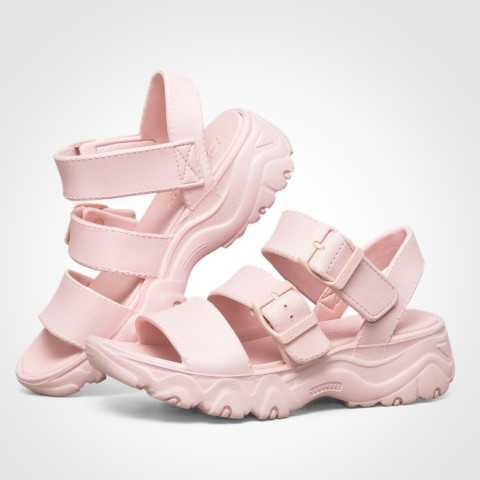 skechers斯凯奇111061女士厚底露趾凉鞋3件