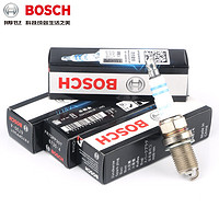 BOSCH 博世 铂金火花塞 适配荣威350 360 550 750 950 W5名爵MG3 MG5 MG6