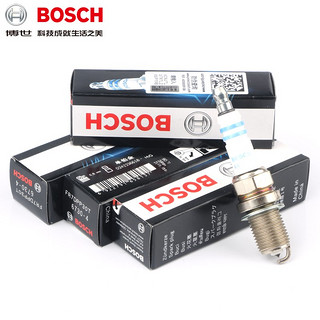 BOSCH 博世 铂金火花塞 适配荣威350 360 550 750 950 W5名爵MG3 MG5 MG6