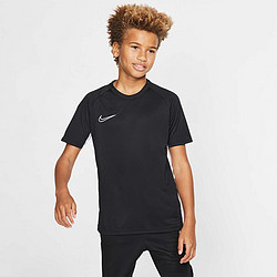 Nike 耐克官方NIKE  ACADEMY大童男孩短袖足球上衣速干夏季AO0739