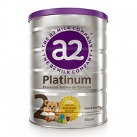 a2 新西兰 Platinum白金版婴幼儿奶粉2段900g *2件