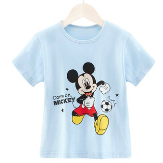 Disney 迪士尼 儿童卡通短袖T恤