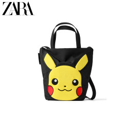 ZARA 精灵宝可梦 16816510040 皮卡丘迷你购物包