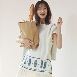 优衣库 UNIQLO 优衣库 ANNA SUI 426358 女士短袖长衫