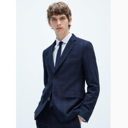 ZARA 01564450401 男装 格子西装外套