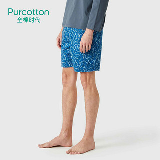 Purcotton 全棉时代 P312010206501 男士印花休闲睡裤