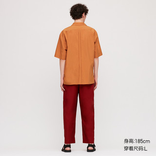 男装 古巴领衬衫(短袖) 426176 优衣库UNIQLO