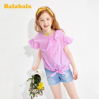 Balabala 巴拉巴拉 儿童短袖衬衫