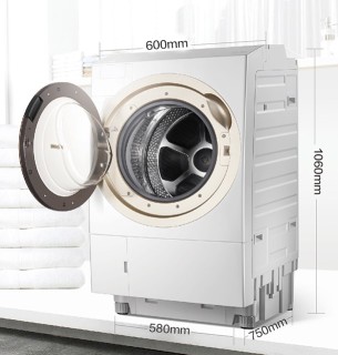 TOSHIBA 东芝 DGH-117X6D 全自动滚筒洗烘一体机 洗涤11kg 烘干7kg 白色