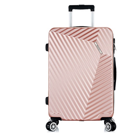 PRNEID 普奈达 双杆万向轮拉杆箱旅行箱托运箱 lsxm4513 玫瑰金 28英寸