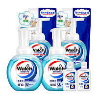 Walch/威露士泡沫抑菌洗手液300mlx2+袋装300mlx2+洁手液20mlx2