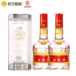 WULIANGYE/五粮液 普五第七代 52度 浓香型白酒 425ml*2瓶 经典装