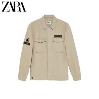 ZARA 08062407710 男士工装夹克外套