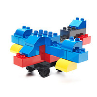 Mega美高中颗粒90片自由拼搭套装FLY44 塑料玩具 2岁以上 *3件
