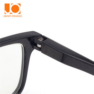 Jimmy Orange 防辐射蓝光眼镜男女款办公护目镜TR材质平光眼镜框 JOGD3102 黑色