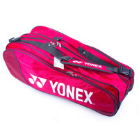 尤尼克斯YONEX 专业羽毛球拍包 六支装BAG6026-001/红色