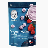 Gerber 嘉宝 婴幼儿酸奶溶豆 草莓味 28g *20件