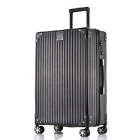 PointKid 双杆万向轮拉杆箱旅行箱托运箱 ZM010 黑色 26英寸