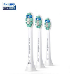 PHILIPS 飞利浦电动牙刷头 HX9023 牙菌斑预防型3支装 *3件