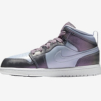 Jordan AJ1 中帮 童鞋女 蓝紫配色