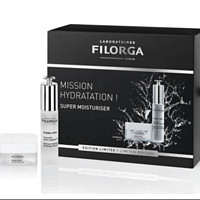 Filorga菲洛嘉 超级补水套装（玻尿酸保湿精华30ml + 双重玻尿酸面霜15ml）