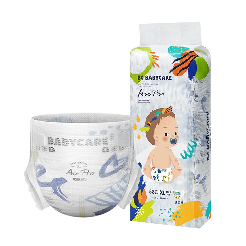 babycare婴儿纸尿裤xl58片加量装