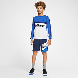 Nike 耐克官方NIKE AIR 大童（男孩）圆领上衣 卫衣校园风 CJ7850 *2件