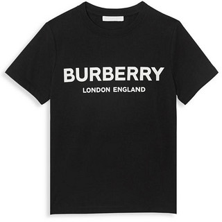 BURBERRY圆领t恤 男女大童