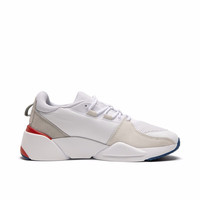 PUMA 彪马 ZETA 369812 情侣款经典休闲鞋 白-冰河蓝 04 36