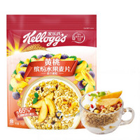 家乐氏（Kellogg‘s） 家乐氏谷兰诺拉谷物早餐冲饮即食 黄桃味712g *2件