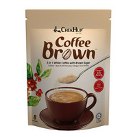 马来西亚进口 泽合怡保三合一红糖咖啡袋装200g（25g*8包）速溶咖啡 冲调饮品 *14件
