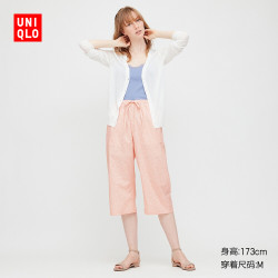 优衣库 女装 (UT) Finlayson全棉RELACO七分裤 426251 优衣库